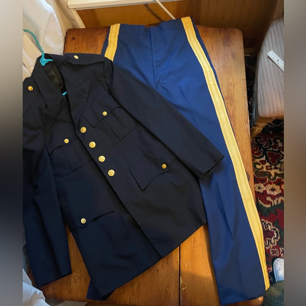 1969’s Vintage Army Officer’s Dress Blue Uniform